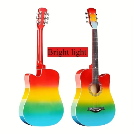 مولر جيتار ملون - Moller Guitar 38-inch cutaway colored